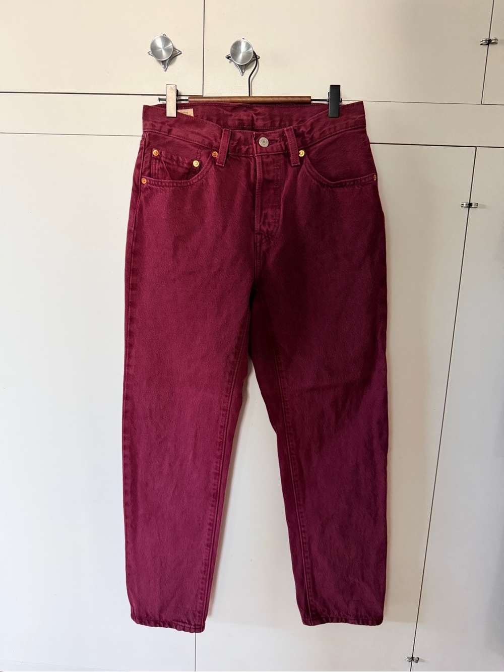Levi's 501 Jeans in Deep Wine